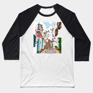 Pueblos De Malaga Frigiliana Baseball T-Shirt